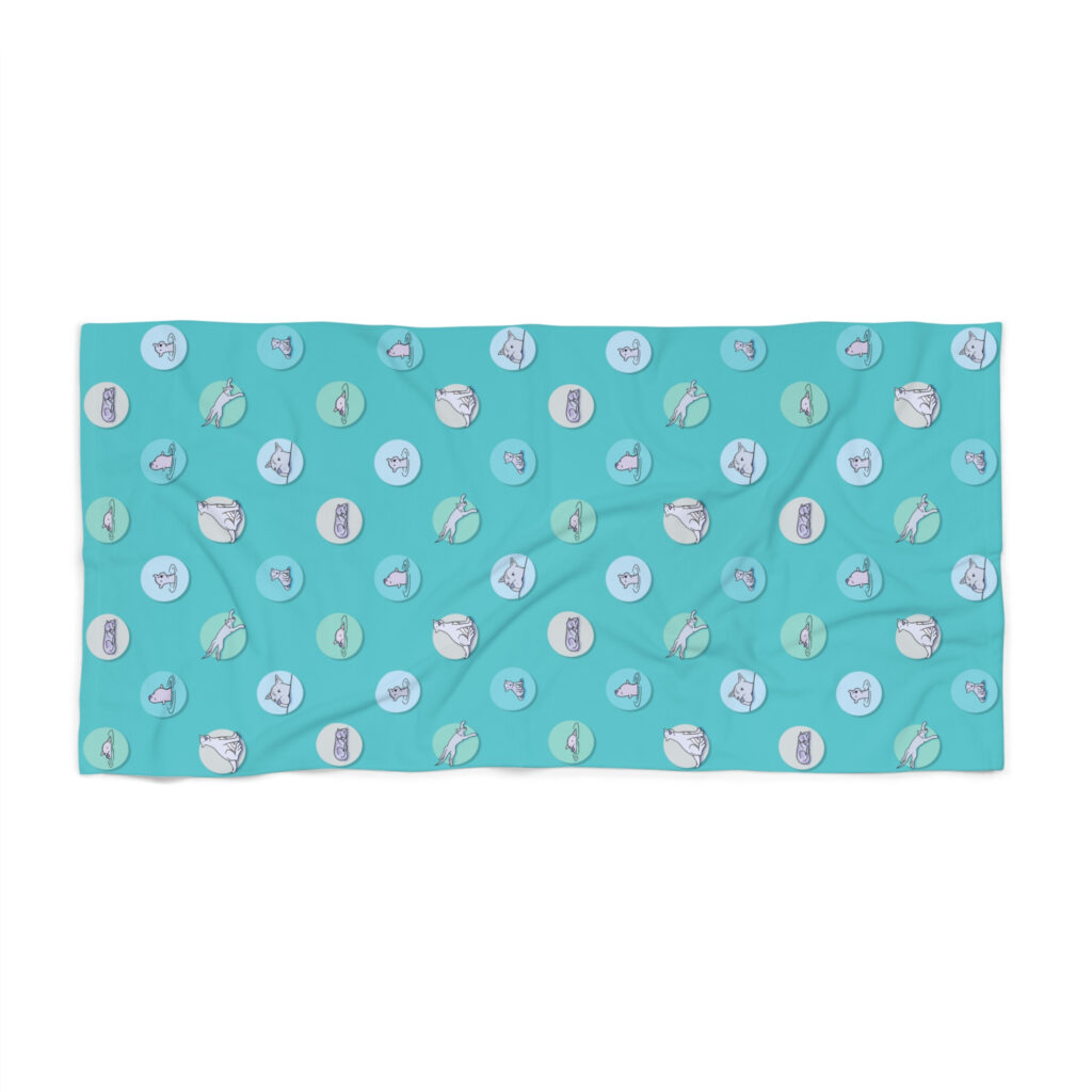 Celebration Collection 2025 | Sea Wolves Beach Towel - Blue