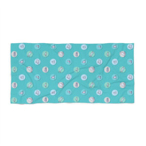 Celebration Collection 2025 | Sea Wolves Beach Towel - Blue