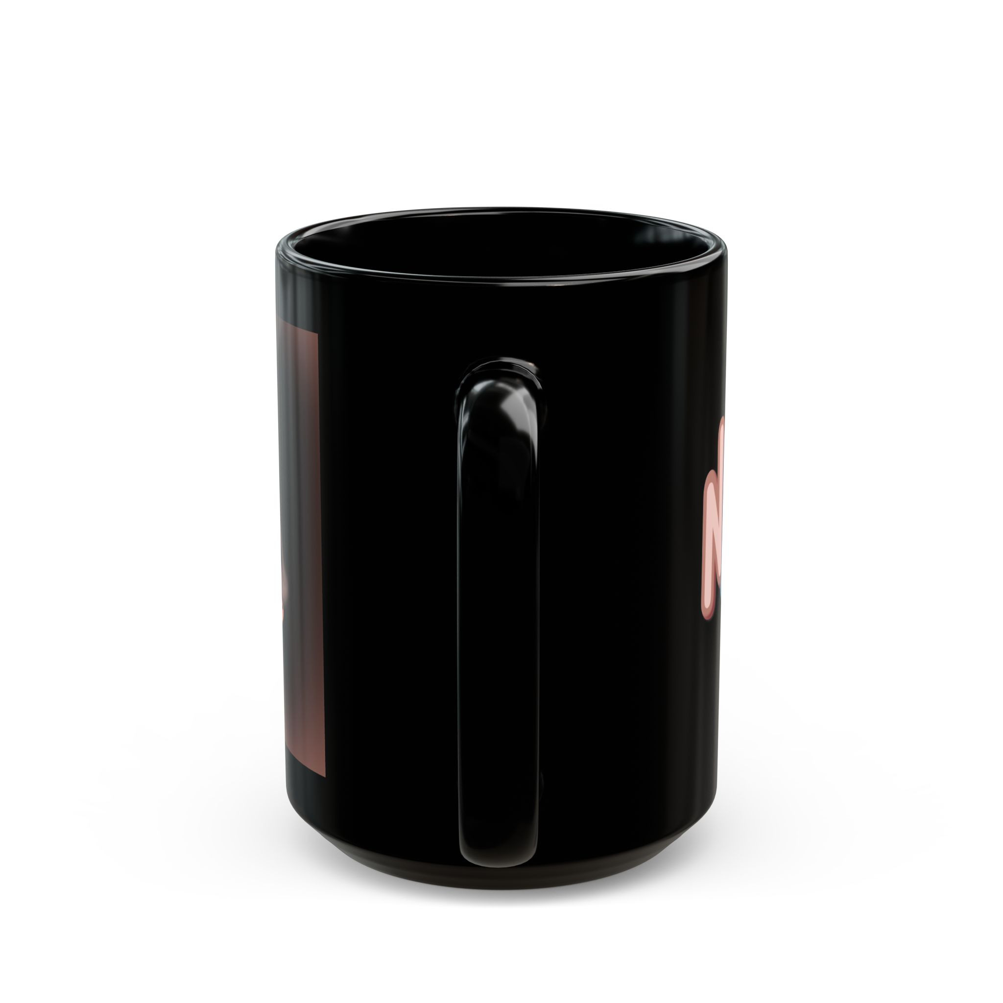 Celebration Mug B - Black Mug (11oz, 15oz) - Image 4