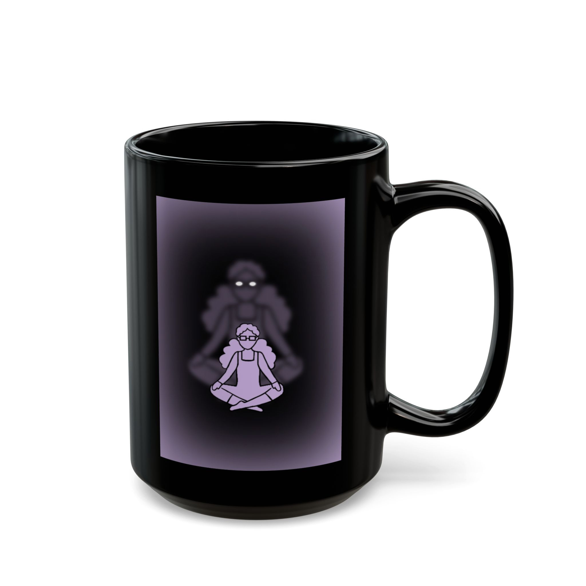 Celebration Mug C - Black Mug (11oz, 15oz) - Image 2