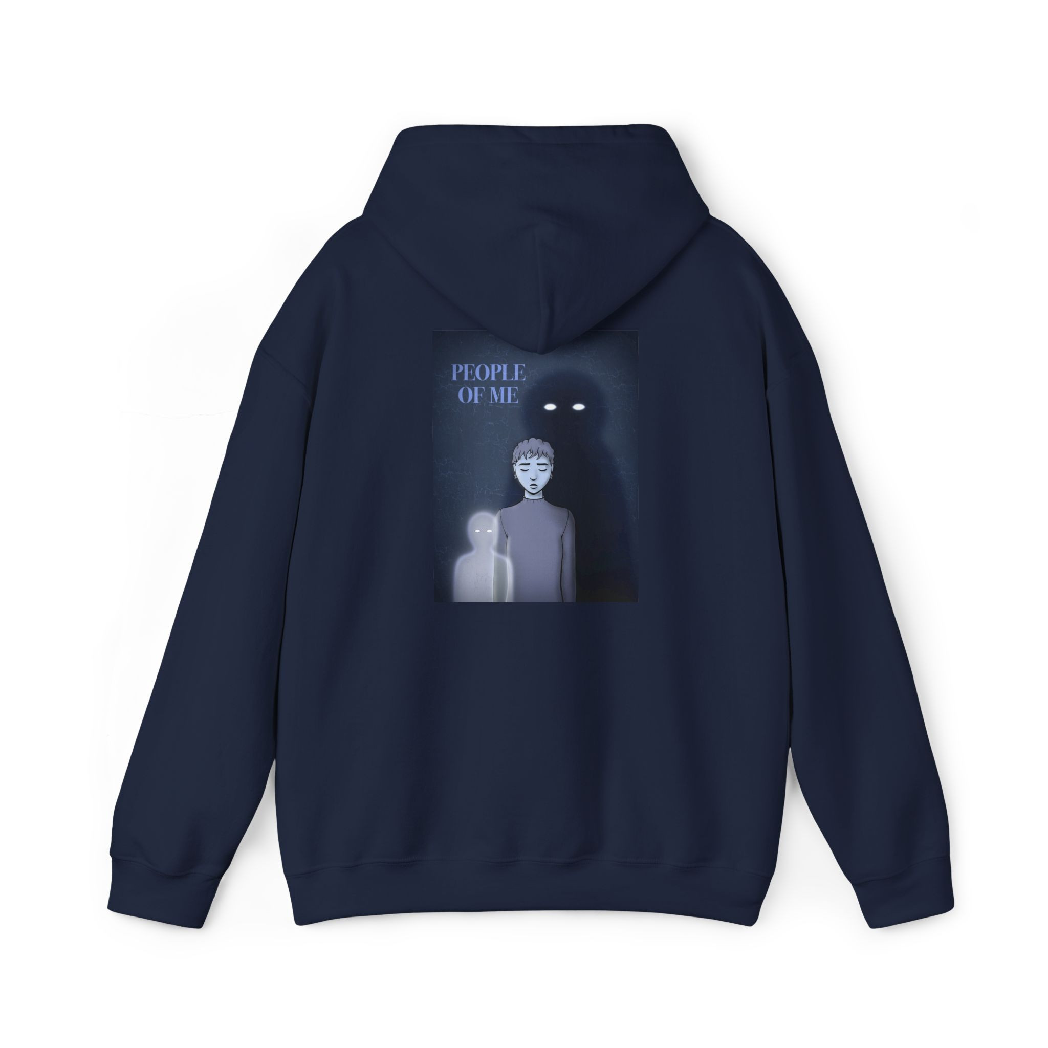 "People of Me" Issue #1 | Hoodie (Navy) - Image 2